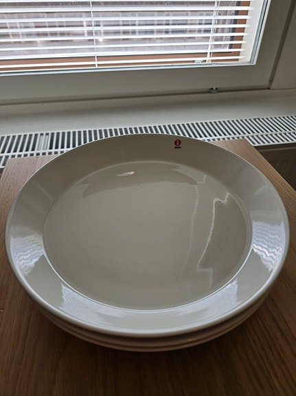 Made in Finland! - Iittala Teema valkoinen 26 cm lautanen (3 kpl)