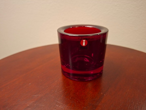 iittala marimekko kivi tuikku punainen
