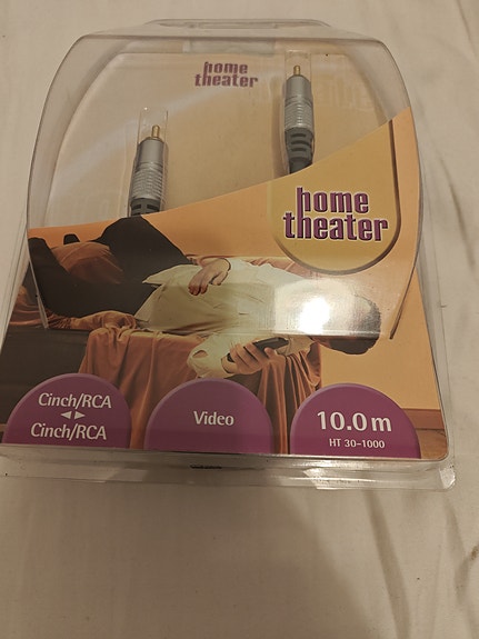 RCA-RCA kaapeli, 10m - uusi