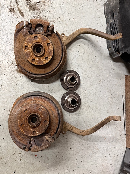 Audi b4 80 5x112 napa swap kit
