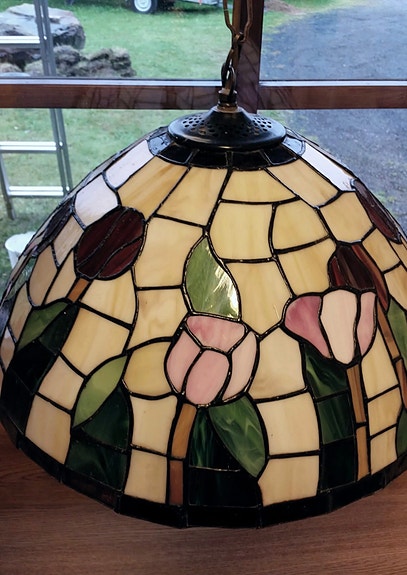 Tiffany mosaiikki valaisin