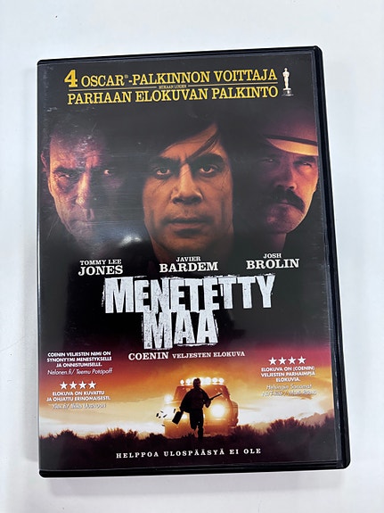 Menetetty maa / No Country for Old Men DVD-elokuva