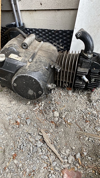 Moottori monkey type 125cc yx