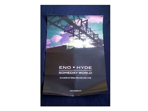 Uusi Brian Eno ja Karl Hyde promo juliste 2014