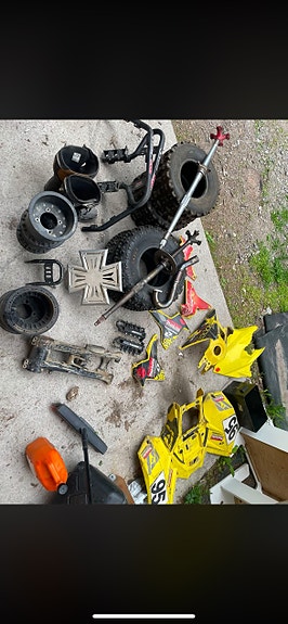 Suzuki Ltr 450 osia/ Crossimönkijä osia
