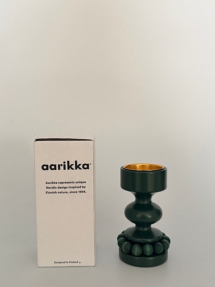 Aarikka kynttilänjalka vihreä