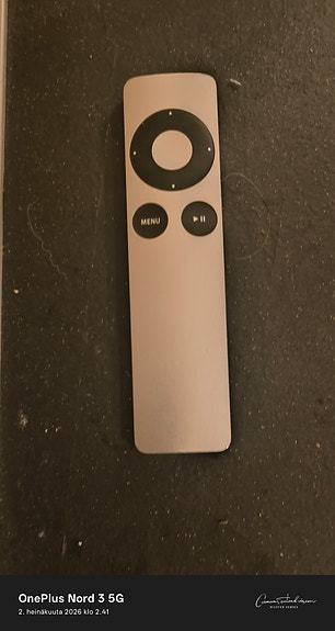 Apple tv kaukosäädin
