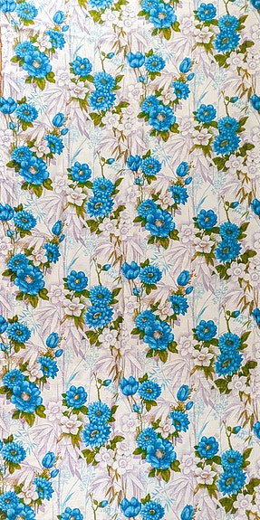 Upeat 1970-luvun vintage-verhot 2 kpl yhteishinta