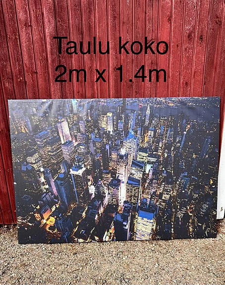 New York Ikea canvas taulu