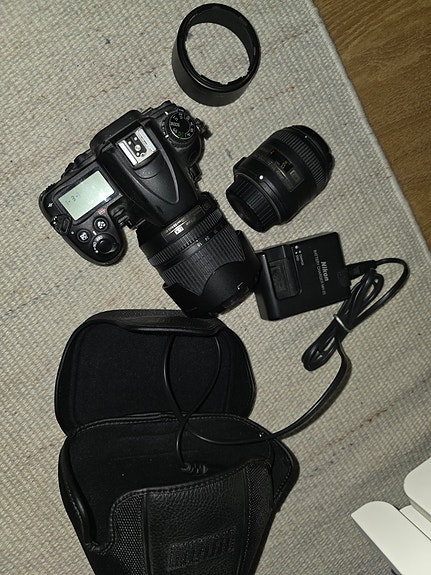 Nikon D7000 kit with 2 lenses