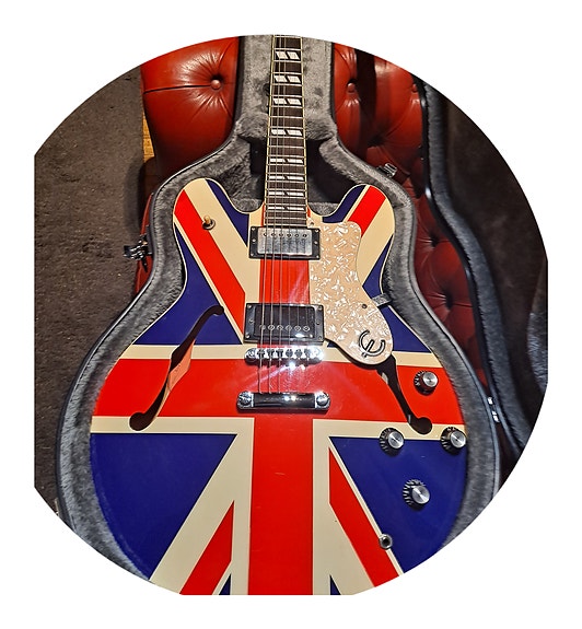 Epiphone Supernova  Union Jack (Oasis)