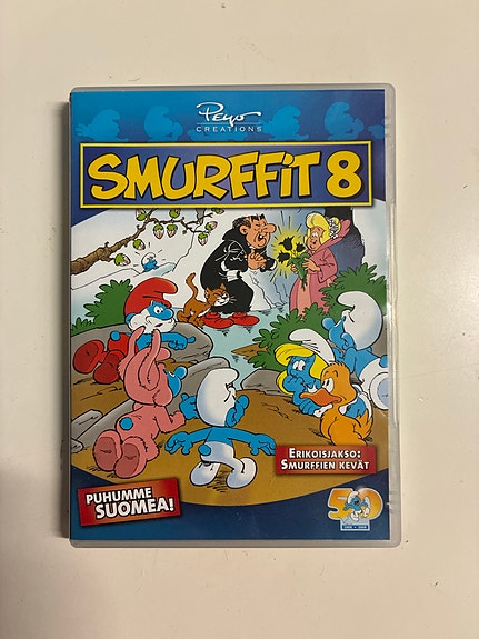 Smurffit 8 DVD suomeksi