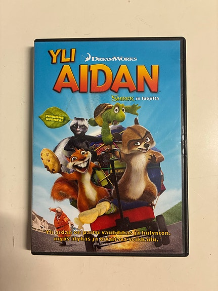 Yli aidan DVD-elokuva suomeksi