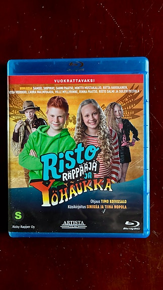 Risto Räppääjä ja Yöhaukka Blu-ray