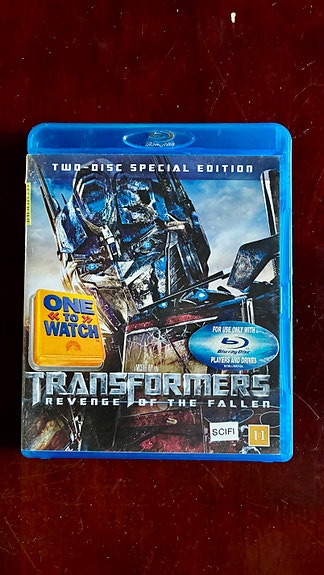 Transformers Revenge of the Fallen Blu-ray elokuva