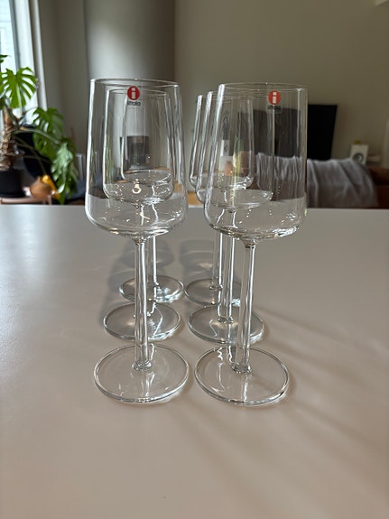 Iittala essence valkoviinilasit 6 kpl