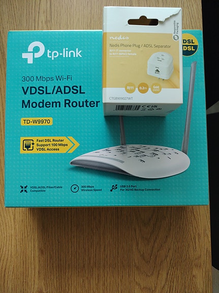 VDSL/ADSL WiFi -modeemi reititin