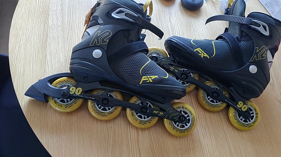 K2 fit 90 rullaluistimet. Käyttämättömät