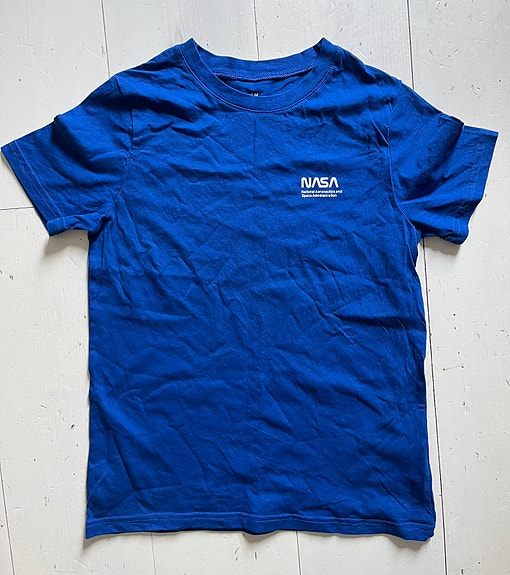 Lasten t-paita NASA-logolla