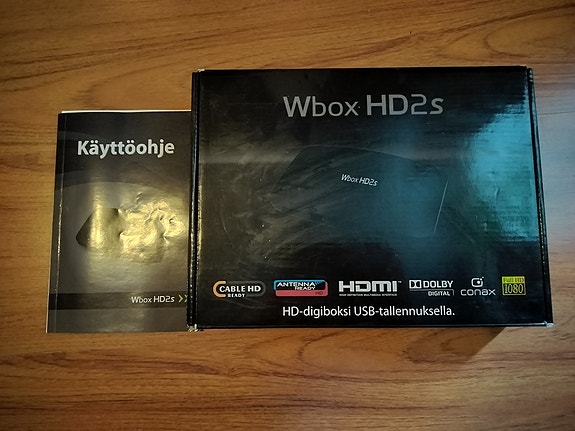 Wbox HD2s HD-digiboksi USB-tallennuksella