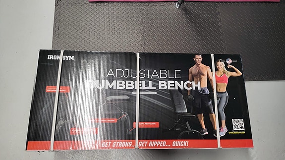 Uusi iron gym säädettävä vinopenkki
