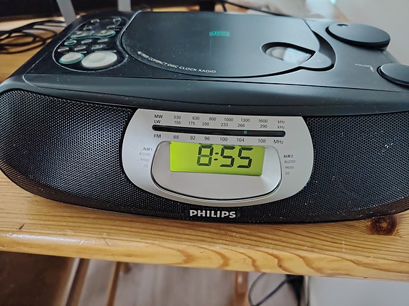 Philips AJ3925 CD-kelloradio