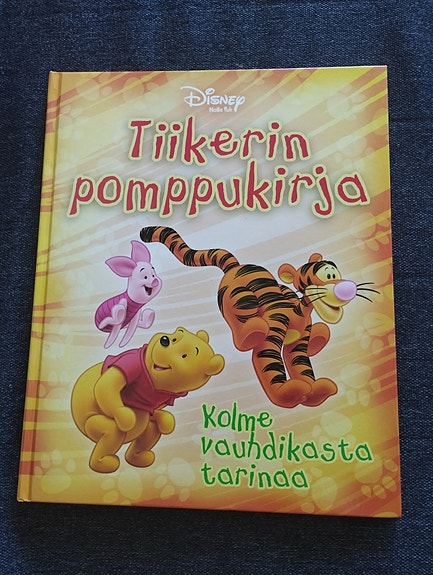 Uusi Disney Nalle Puh Tiikerin pomppukirja