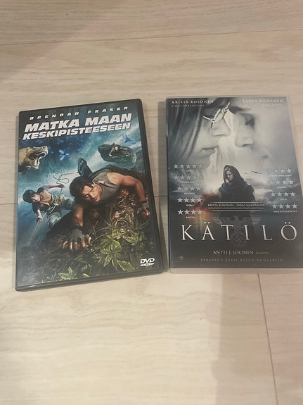 Matka maan keskipisteeseen & Kätilö DVD-elokuvat