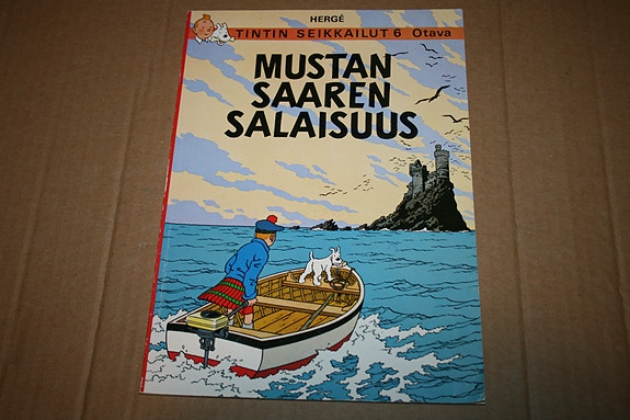 Herge: Tintin seikkailut 6, Mustan saaren salaisuus 1.p.