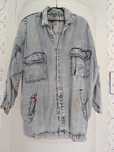 Vintage 80 luvun aito farkku rotsi