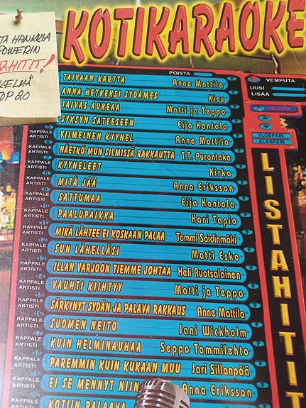 Karaoke dvd