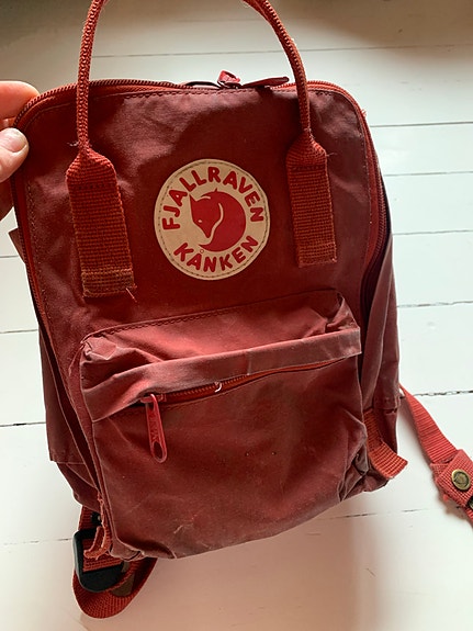 Fjällräven Kånken -reppu punainen