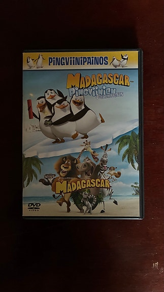 Madagascar ja Madagascarin pingviinit DVD