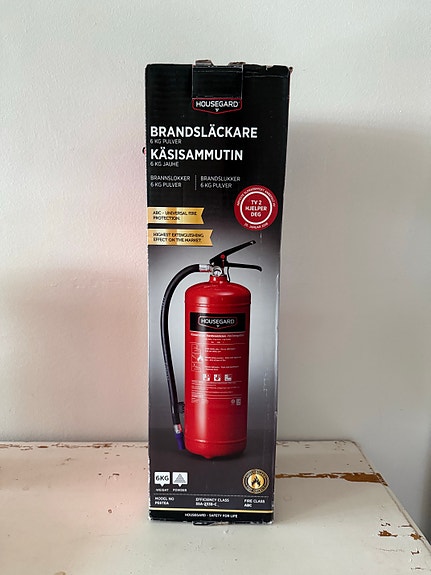 Housegard 6 kg uusi jauhesammutin