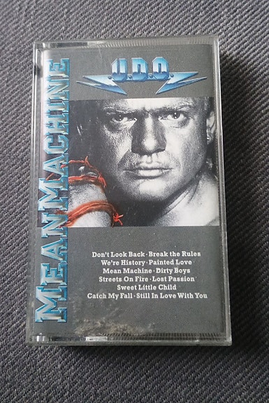 U.D.O. – Mean Machine C-kasetti (1989, RCA)