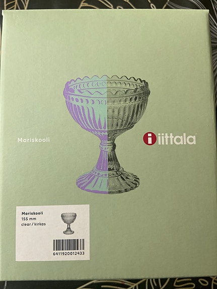 Iittala Mariskooli 155 mm kirkas lasikulho