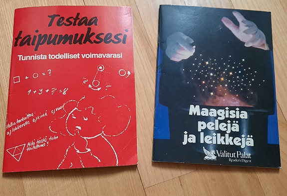 Testaa taipumuksesi ja maagisia pelejä ja leikkejä