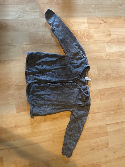 Harmaa villatakki, koko 104