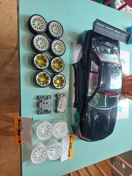 Rc autojen osia