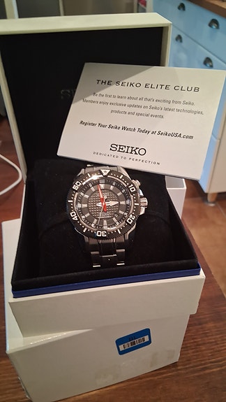 Seiko Kinetic Sportura Divers Watch SKA511P1