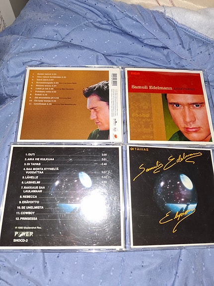 Samuli Edelmann CD-levyt (2 kpl)