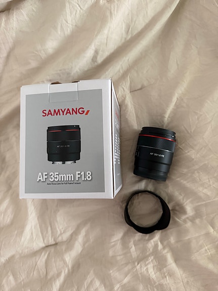 Samyang 35mm objektiivi