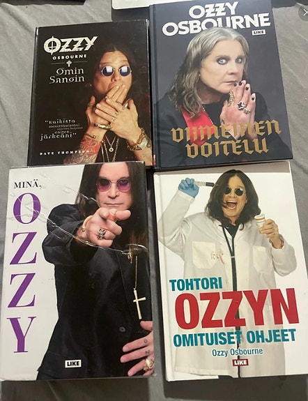 Ozzy Osbourne kirjapaketti