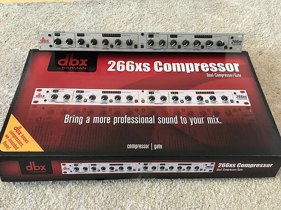 Dbx 266 XS -kompressori/gate