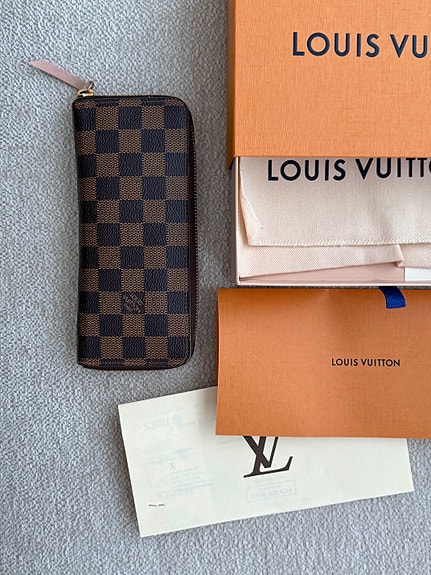 Louis Vuitton Clémence Wallet Damier Ebene