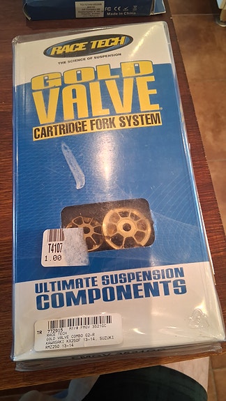 Gold Valve Kit RMZ 250