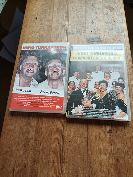 Uuno Turhapuro DVD:t – Uuno Turhapuron poika & Herra Helsingin herra