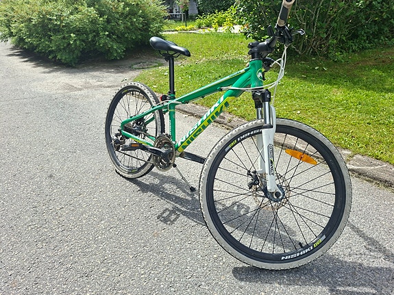 Nishiki maastopyörä 24" S vihreä unisex