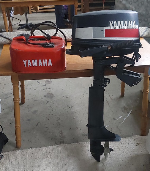 Yamaha perämoottori 5 hv.
