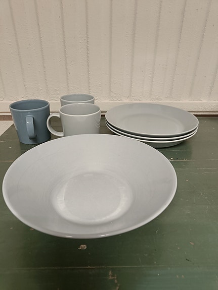 Iittala Teema astiat harmaa